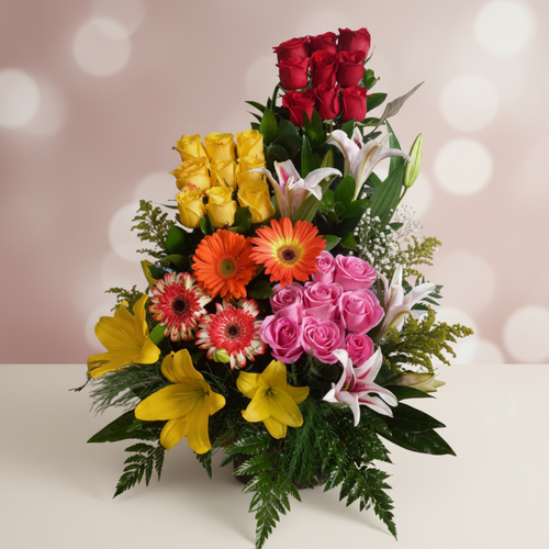 Exotic Floral Arrangement Paradise